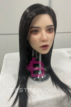 Load image into Gallery viewer, US Stock - Angie Silicone ROS Head Sex Doll TPE Body Oral Sex Small Boobs Movable Jaw Love Doll