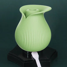 Load image into Gallery viewer, Tibei Spring Grass Egg Hopping Women's Flirt Mini Sucker Seven Frequency Vibration Wireless Charging Masturbation For Adult
