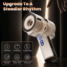 Load image into Gallery viewer, Raiden – Ergonomic Male Masturbator Non-Slip Arc Handle for Fatigue-Free Grip Durable Telescopic Rotation Motor