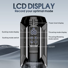 Load image into Gallery viewer, Queen Kendal 7 Vacuum Sucking for Oral Sex LCD Display Masturbator