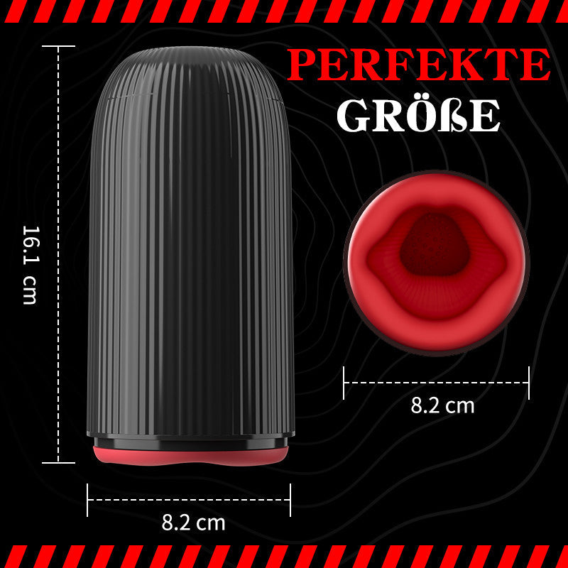 3 in 1 Glans Massage Master Trainer 3 Spinning 5 Suction Male Mastubators