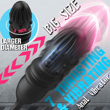 Load image into Gallery viewer, Asher Thrusting Prostate Massager Vibrating Penis Vibrator Couple Play Anal Toys