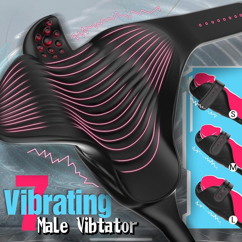 Asher Thrusting Prostate Massager Vibrating Penis Vibrator Couple Play Anal Toys