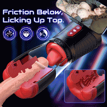 Load image into Gallery viewer, LickMe Phone Holder 4 Suction 7 Tongue-Licking Voice Function Masturbator