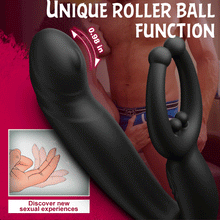 Load image into Gallery viewer, Rainstorm Beads Massage P-spot 9 Vibrating Prostate Massager