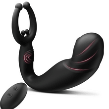 Load image into Gallery viewer, Rainstorm Beads Massage P-spot 9 Vibrating Prostate Massager