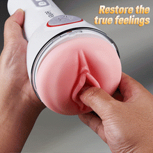 Load image into Gallery viewer, Leten - Squeezing Sucking Sex Toy Vegina Pocket Pussy Vibrating Penis Massager Male Masturbator