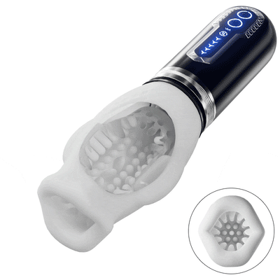 Tornado 3.0 - Dual Motor Oralsex Analog Masturbator 7 Vibrations 5 Retractions 5 Rotations