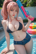 Load image into Gallery viewer, US Stock - Loly 164cm M5 Realisitc Full Silicone Sex Doll Movable Jaw Adult ROS Head Oral Sex Silicone Love Doll