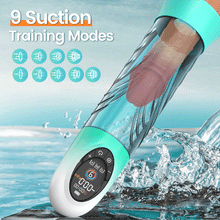 Load image into Gallery viewer, Logan 4 Pressure Levels and 9 Sucking Penis Pump Male Sex Toys