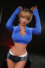 Load image into Gallery viewer, US Stock - 158cm Nataly #479 Silicone Head TPE Body BBW Sex Doll ROS Head Movable Jaw Adult Love Doll Jelly Breasts