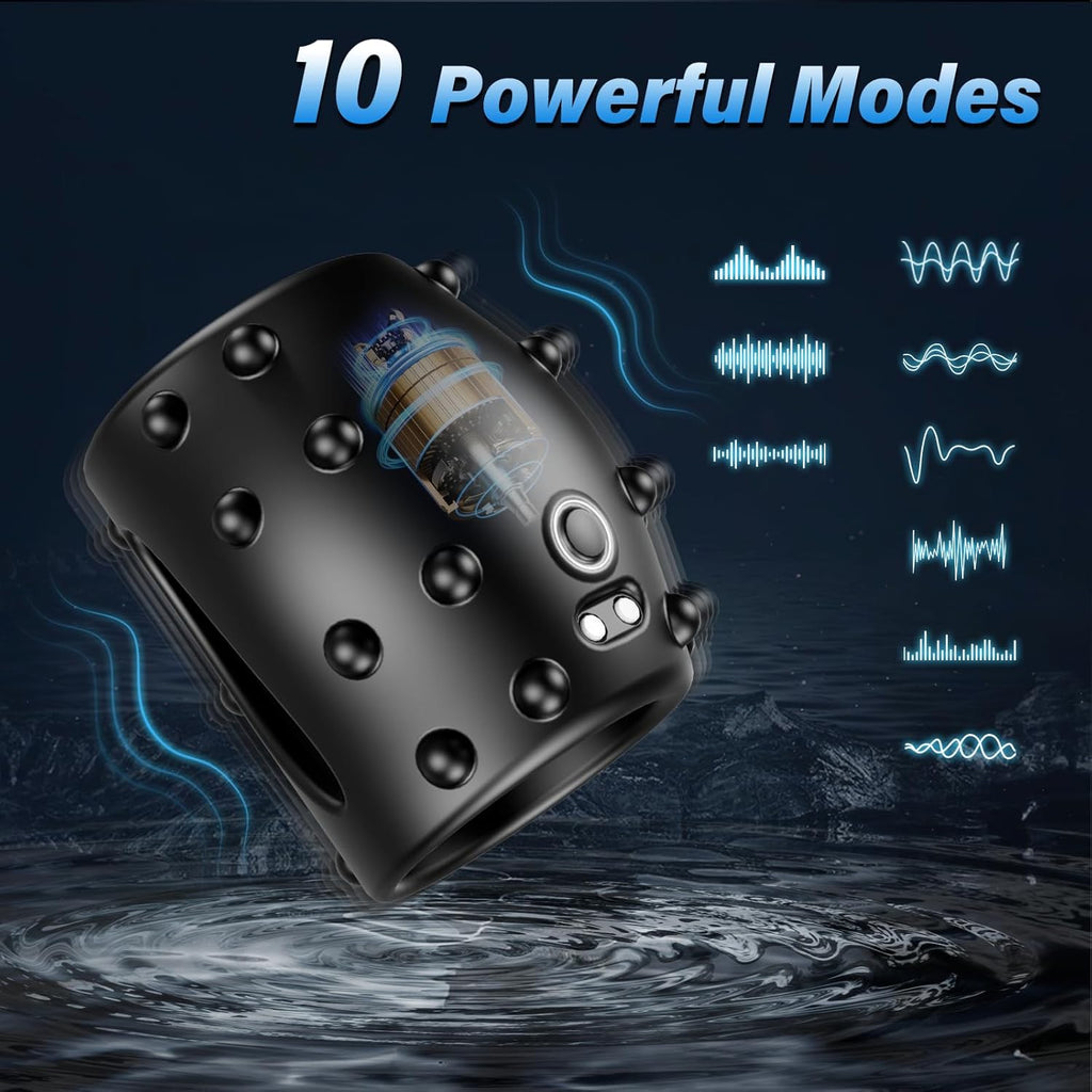 Penis Enlarger Ring Vaginal Extra Stimulation Vibrating Cock Ring