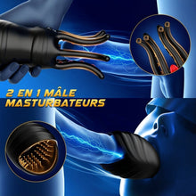 Load image into Gallery viewer, Penis Training Vibrator for Men with 10 Vibration Modes Male Stroker