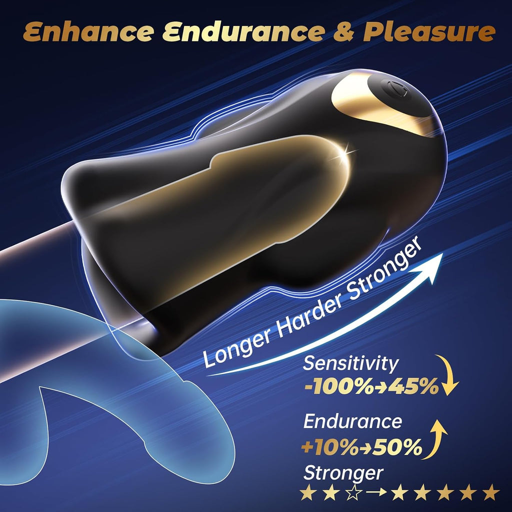 6-In-1 AI Interactive  Male Masturbator Penis Trainer