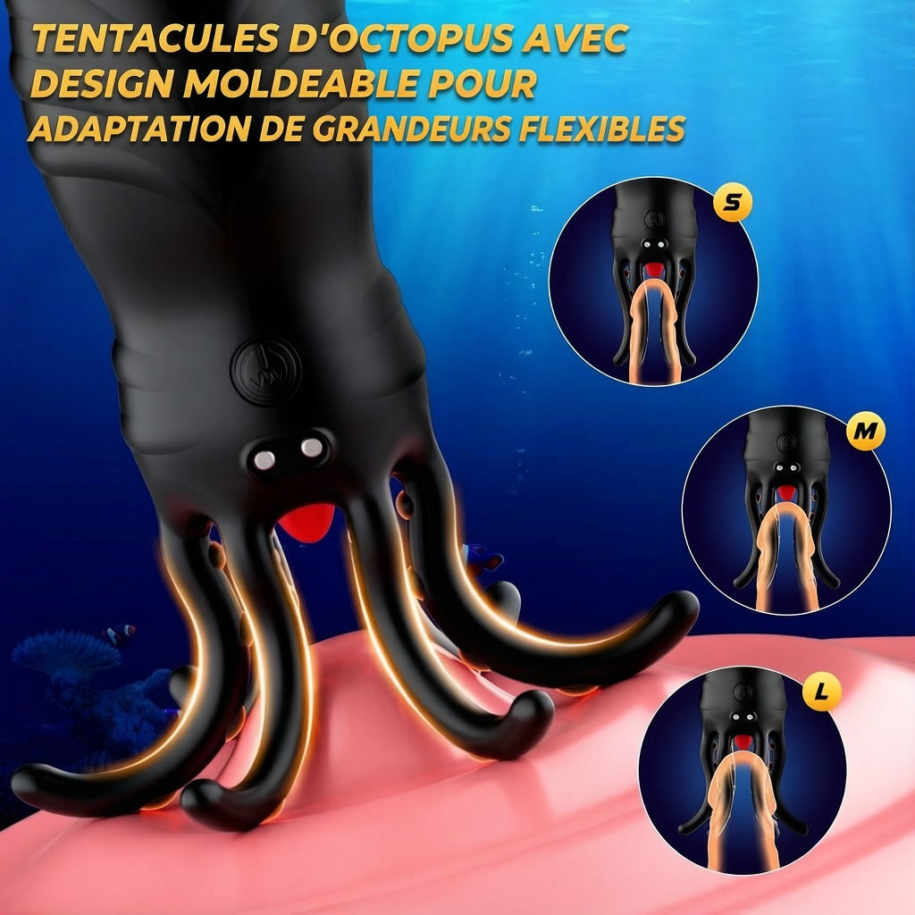 Penis Training Vibrator for Men with 10 Vibration Modes Male Stroker