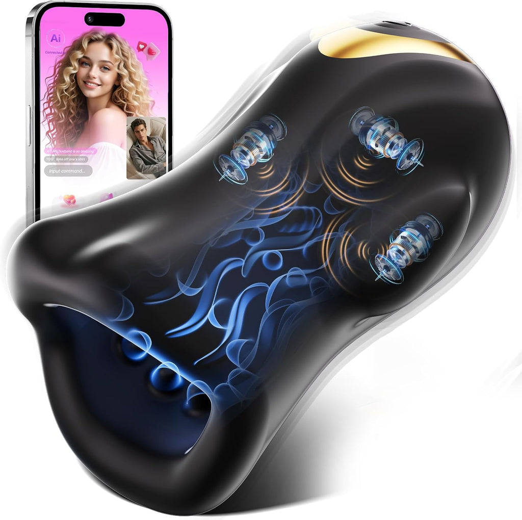 6-In-1 AI Interactive  Male Masturbator Penis Trainer