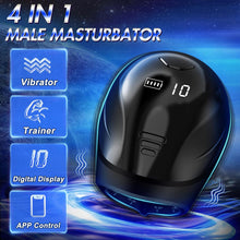 Load image into Gallery viewer, 360° Wrapping Penis Stroker with LCD APP Control 10 Vibrating Modes