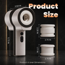 Load image into Gallery viewer, Raiden – Ergonomic Male Masturbator Non-Slip Arc Handle for Fatigue-Free Grip Durable Telescopic Rotation Motor