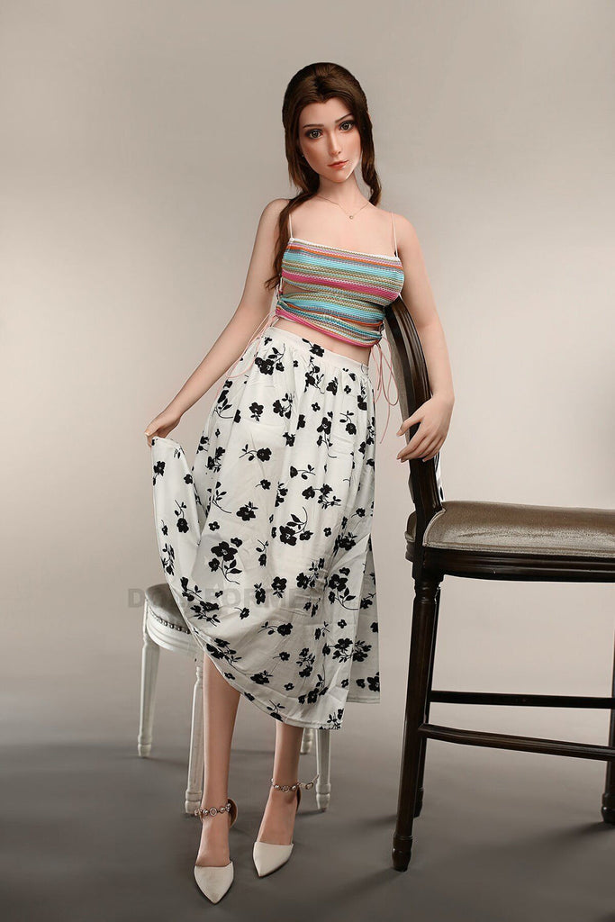 US Stock - Katya 170cm #A12S D-Cup Realistic Silicone Head Sex Doll TPE Body Adult Love Doll