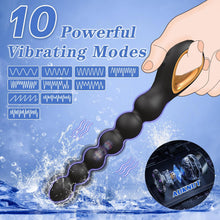 Load image into Gallery viewer, Beadwave 10x Modes Prostate Massager Flexible Anal Beads