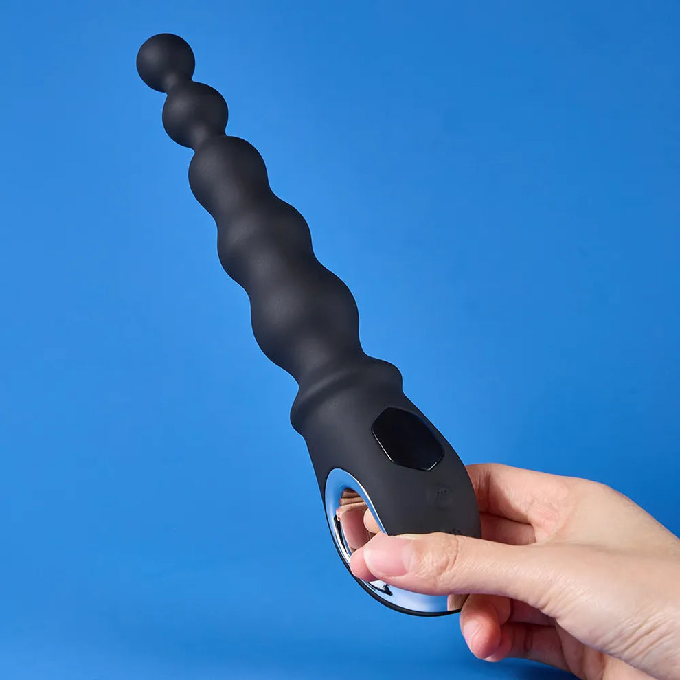 Beadwave 10x Modes Prostate Massager Flexible Anal Beads