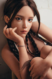 US Stock - YAMIEE Carlee Plus K29 Silicone Head Jelly Breasts Sex Doll Tanned Skin TPE Body Adult Love Doll
