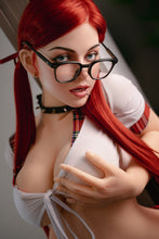 Load image into Gallery viewer, US Stock - RIDMII Janice 160cm 5ft3 K15 Silicone ROS Head Oral Sex Love Doll Unique Design TPE Body Movable Jaw Adult Sex Doll