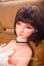 Load image into Gallery viewer, US Stock - RIDMII 163cm Momo Unique Design Short Hair App-Controlled Sex Doll Silicone Head TPE Body Realistic Love Doll