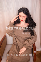Load image into Gallery viewer, US Stock - RIDMII 163cm Unique Design Muncey Asian Medium Boobs App-Controlled Sex Doll Silicone Head TPE Body Love Doll