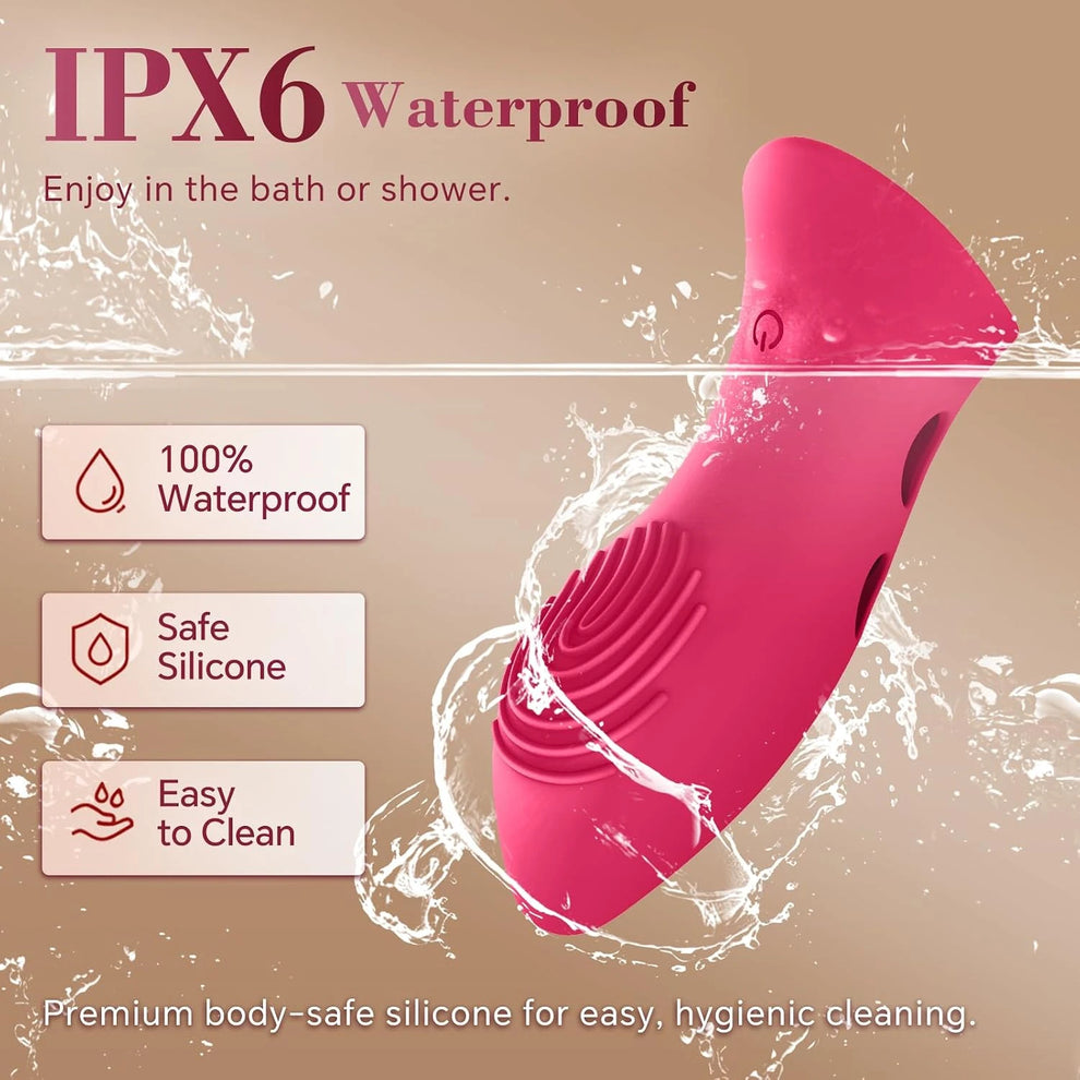 2Pcs Flexible Clit Stimulator & G-spot Finger Vibe
