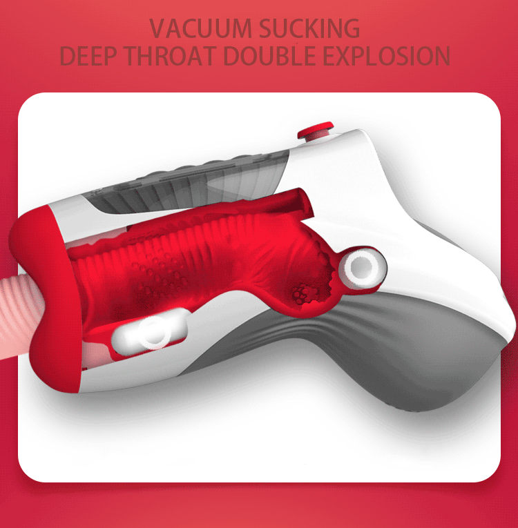Leten 10 Vibrations Deep Throat Air Control Vacuum Sucking Blowjob Masturbator Male Stroker