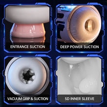 Load image into Gallery viewer, Venom 7 Suction &amp; Vibration Modes Male Masturbator