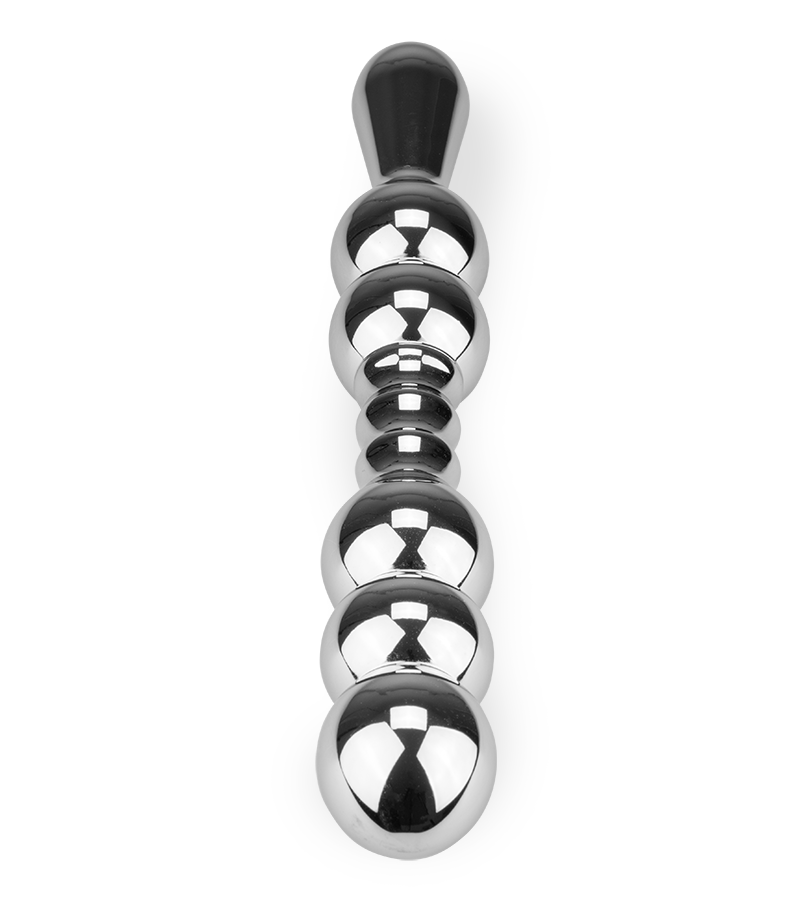Beaded anal dildo 7.75 inches