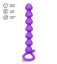 Load image into Gallery viewer, Beaded anal tickler