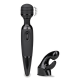 Black Fantasy Wand vibrator 2 heads