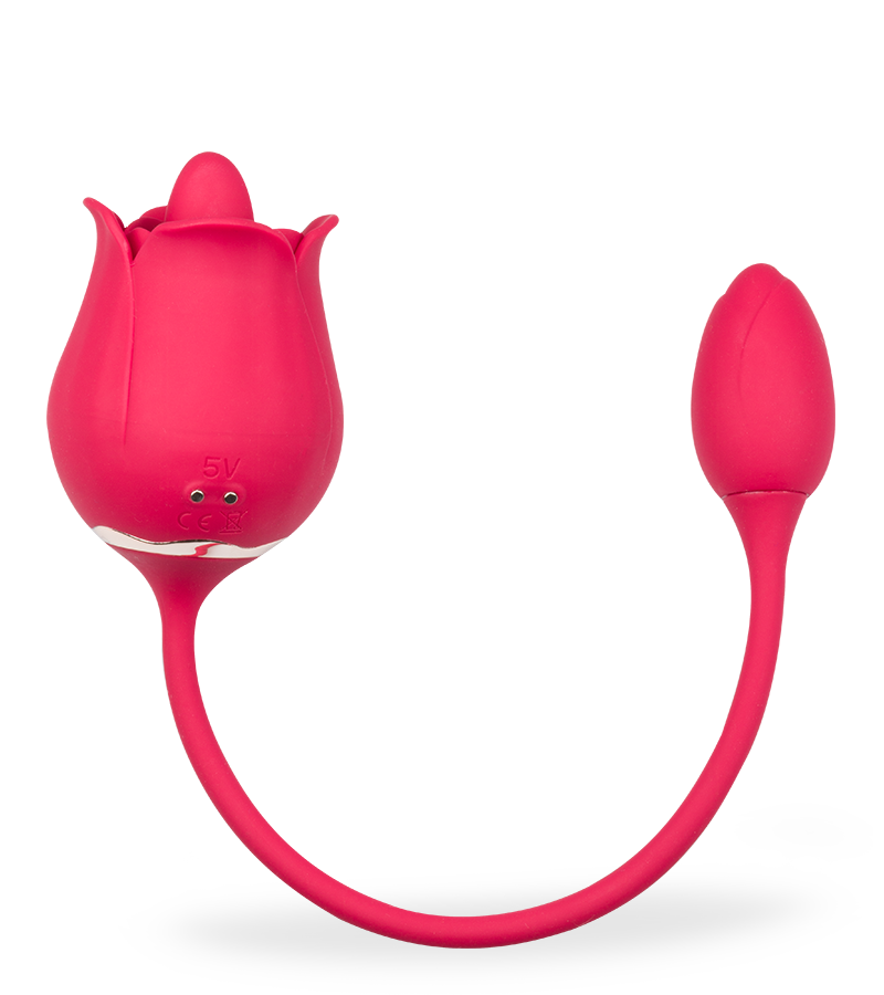 Blooming clit stimulator and love egg