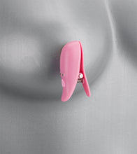 Load image into Gallery viewer, Bubble Gum vibrating nipple clamps 10 modes