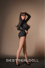 Load image into Gallery viewer, US Stock - RIDMII Danica Plus Transgender Sex Doll 161cm #468 Unique Design BBW Sex Doll Silicone Movable Jaw ROS Head Adult Shemale Love Doll TPE Body