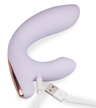 Load image into Gallery viewer, Cloudy optimal comfort rabbit vibrator