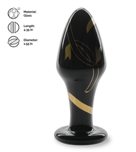 Load image into Gallery viewer, Delicacy glass butt plug