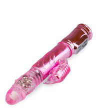 Load image into Gallery viewer, Deluxe XXL butterfly thrusting rabbit vibrator