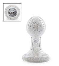 Load image into Gallery viewer, Diamond glass butt plug