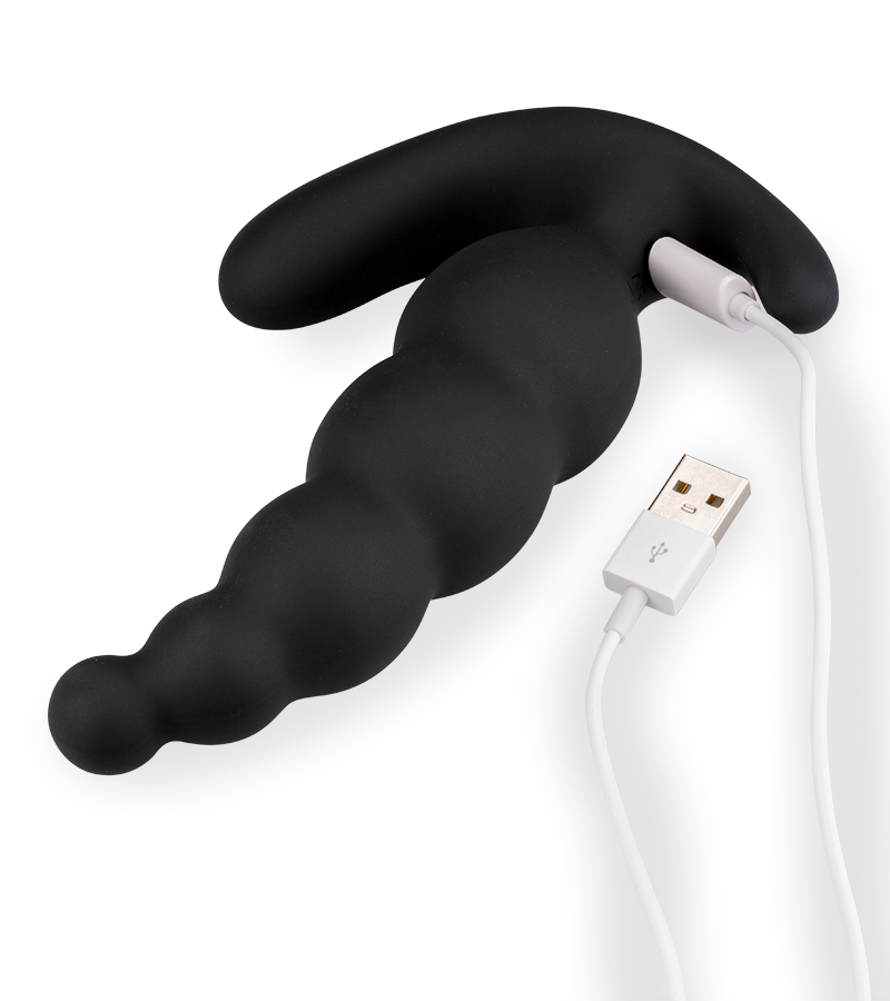 Dipper vibrating anal plug