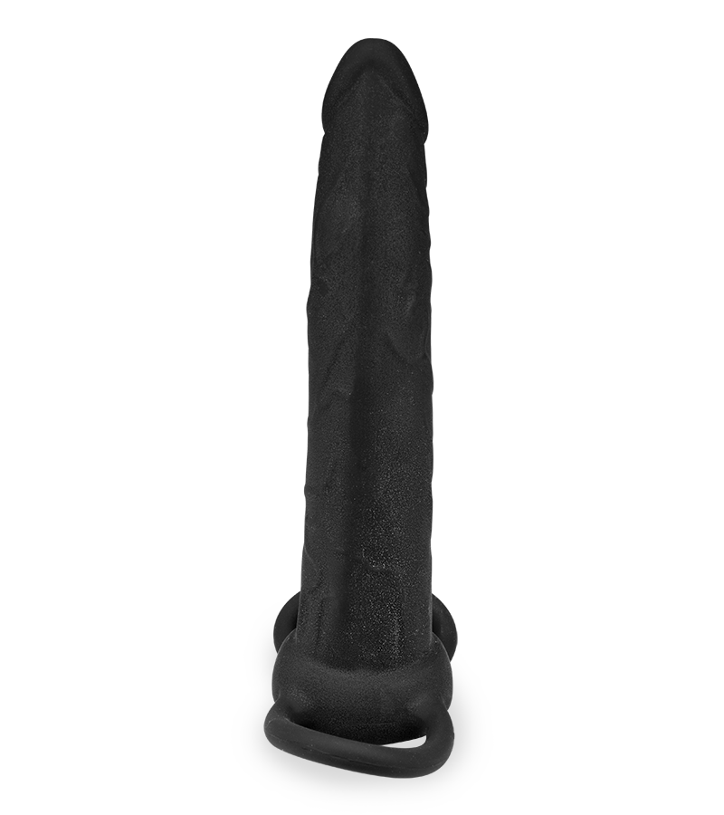 Double penetration cock ring
