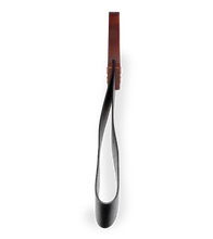 Load image into Gallery viewer, Faux leather and wood BDSM paddle