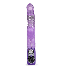 Load image into Gallery viewer, Glitter Penguin up and down rabbit vibrator