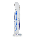 Glow glass dildo