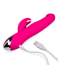 Load image into Gallery viewer, Holy Fork 360° rabbit vibrator