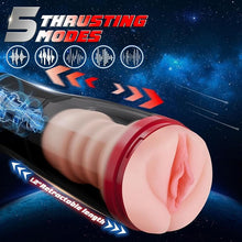 Load image into Gallery viewer, 4-in-1 Masturbator cup, 10 vibration modes, 5 thrusting modes and a suction mode with voice interaction for a versatile experience