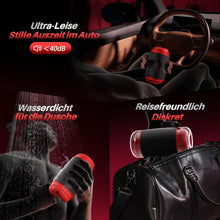 Load image into Gallery viewer, 9 modes of male electric masturbator: licking, sucking, vibration, oral sex, transparent pocket-style vagina, couple's sex toy